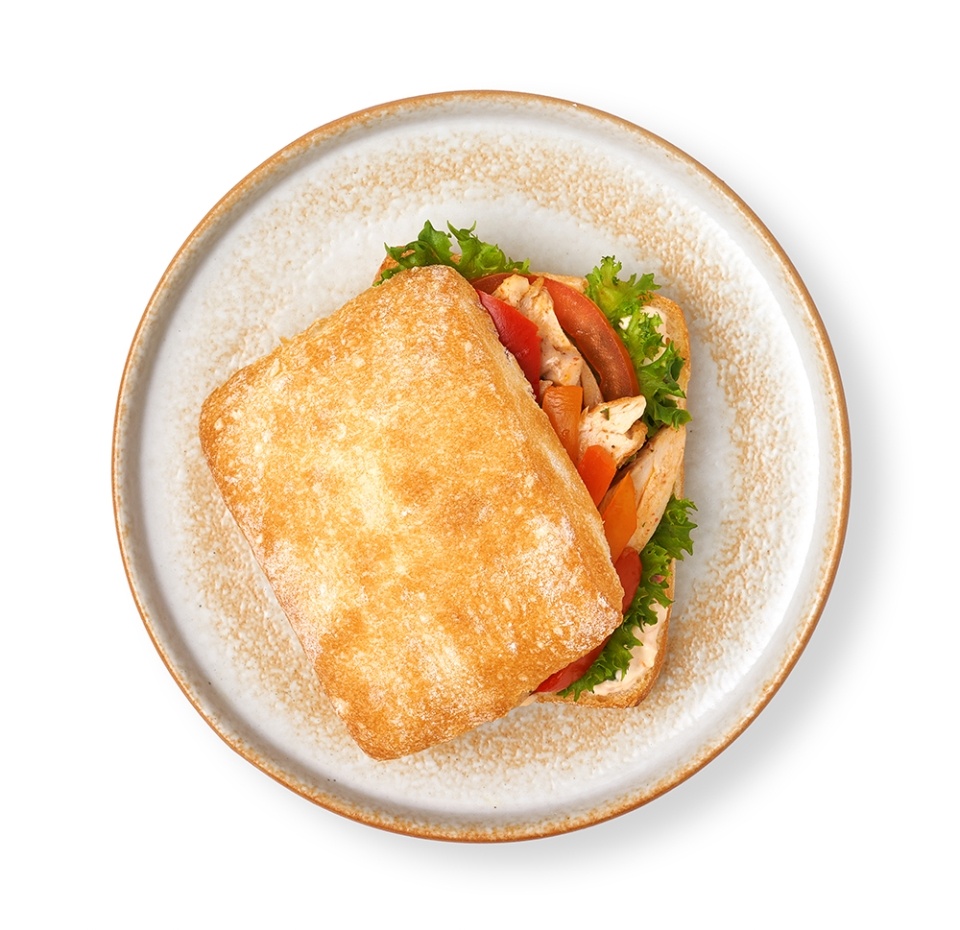 

Чиабатта Азбука Вкуса с курицей гриль и пикантным соусом 180 г