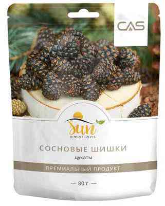 

Цукаты Sun Emotions из сосновой шишки 80 г
