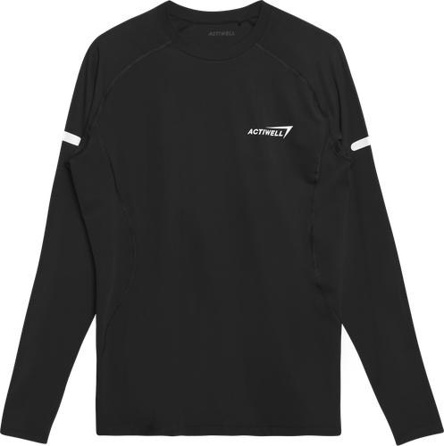 

Лонгслив спортивный мужской ACTIWELL черный, Арт. AW25103-01