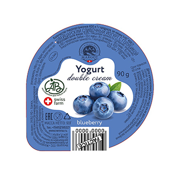 

Йогурт сливочный Margot Fromages с голубикой 9.6% БЗМЖ 90 г