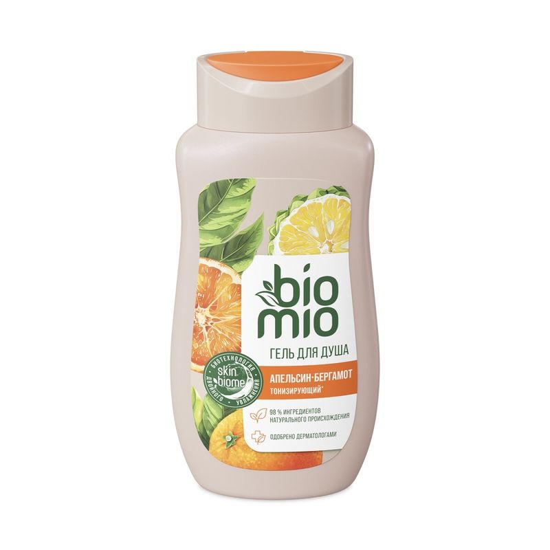 

Гель для душа BioMio Апельсин и бергамот 250 мл дизайн в ассортименте