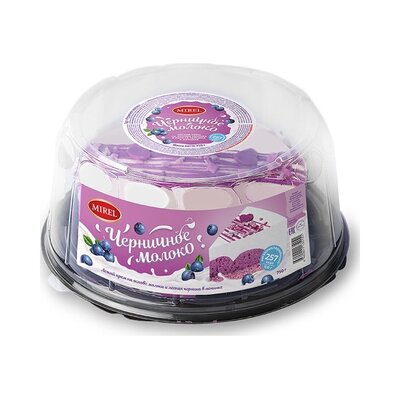 Торт Черничное молоко 750г