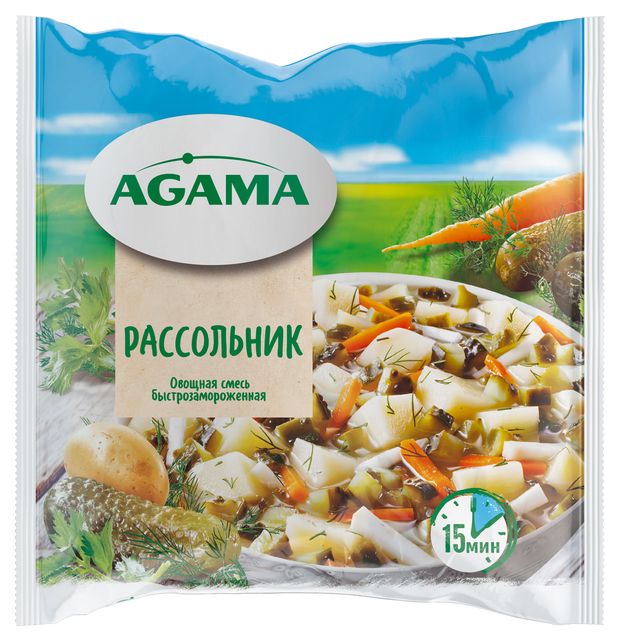 

Смесь овощная быстрозамороженная Hortex Рассольник 400 г