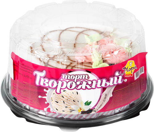 

Торт Мэри Творожный 700 г