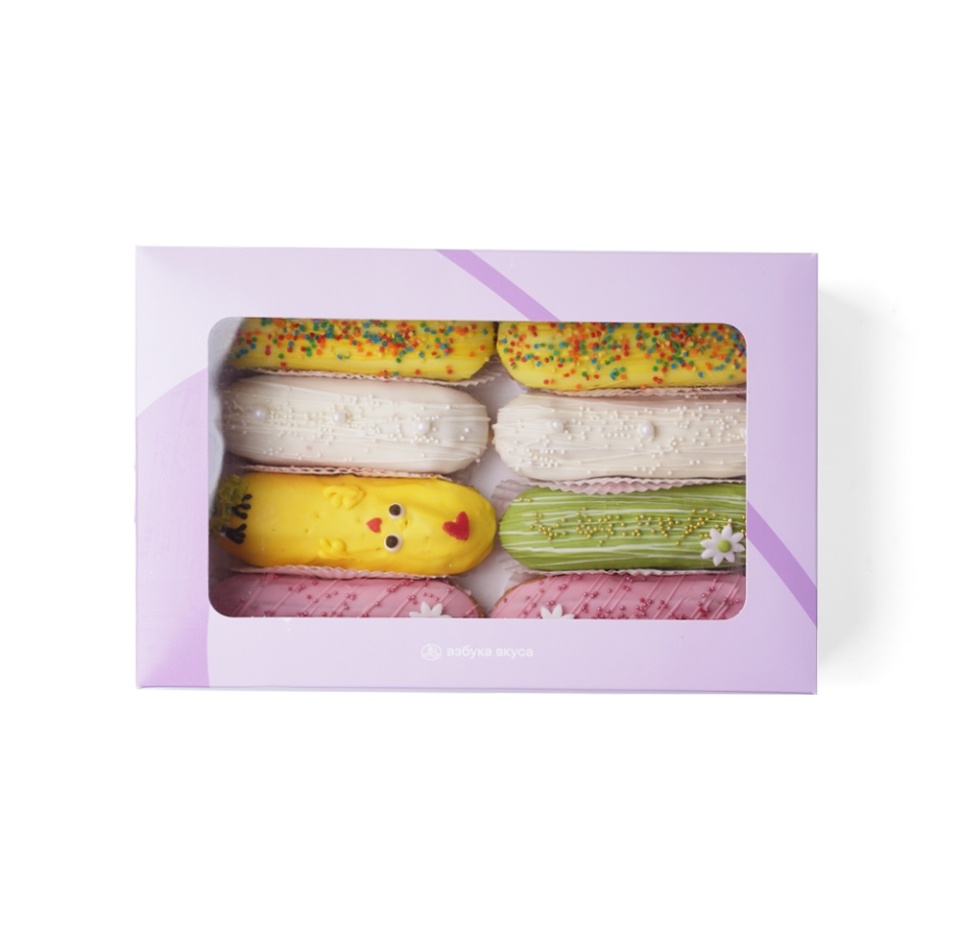 

Набор эклеров «Пасхальный» «Азбука вкуса», 1 шт