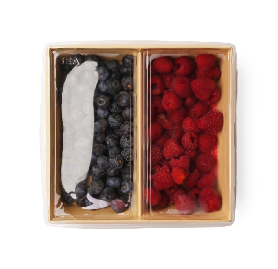 

Ягодный микс (голубика, малина) 400г