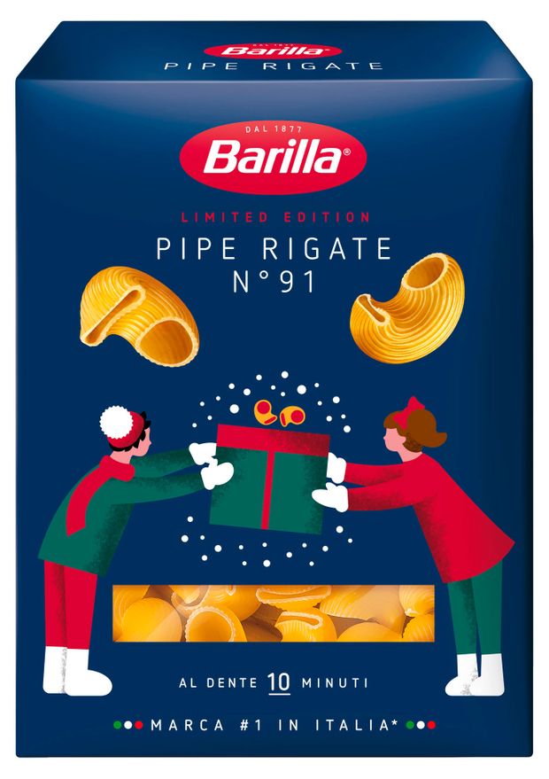 

Макаронные изделия Barilla Pipe Rigate №91 450 г