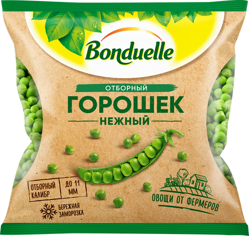 

Горошек замороженный Бондюэль отборный 400 г