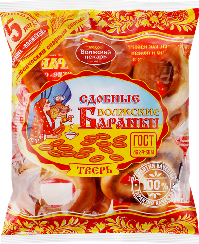 

Баранки Волжский пекарь Волжские сдобные 350 г