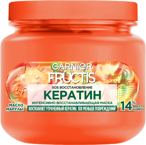 

Маска для волос Garnier Fructis SOS Восстановление реанимирующая для секущихся и сильно поврежденных волос 300 мл