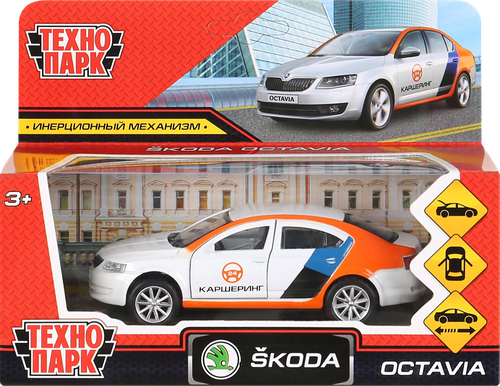 

Игрушка Технопарк Машина металл Каршеринг 12 см