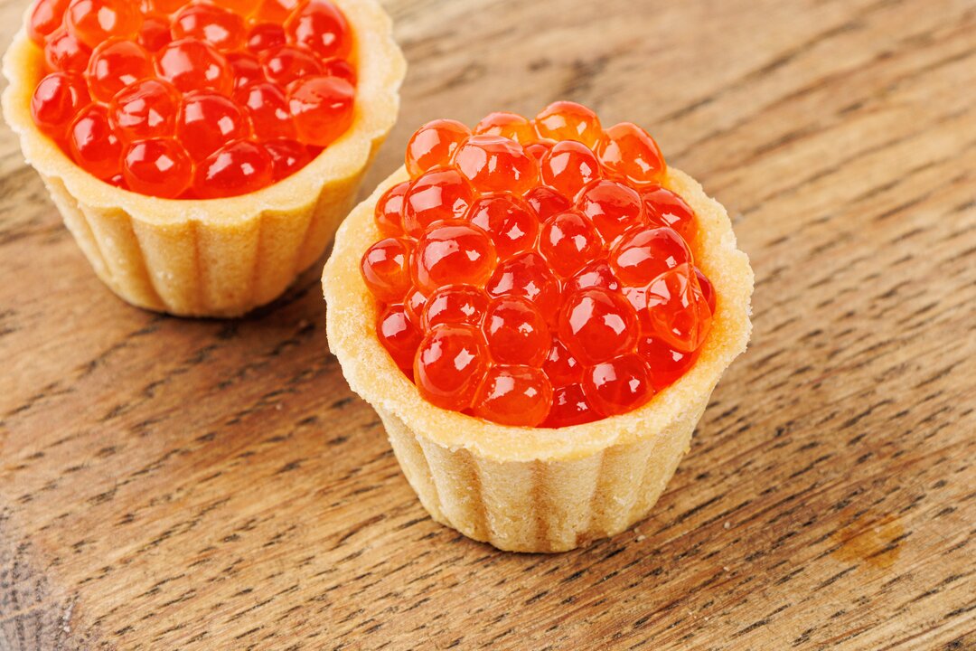 

Икра кеты Охотоморе зернистая соленая жестяная банка замороженная 140г