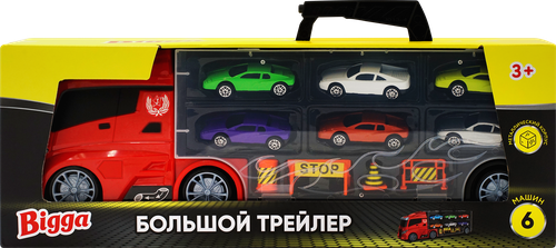 

Набор игровой Bigga Большой трейлер арт. 666-12K