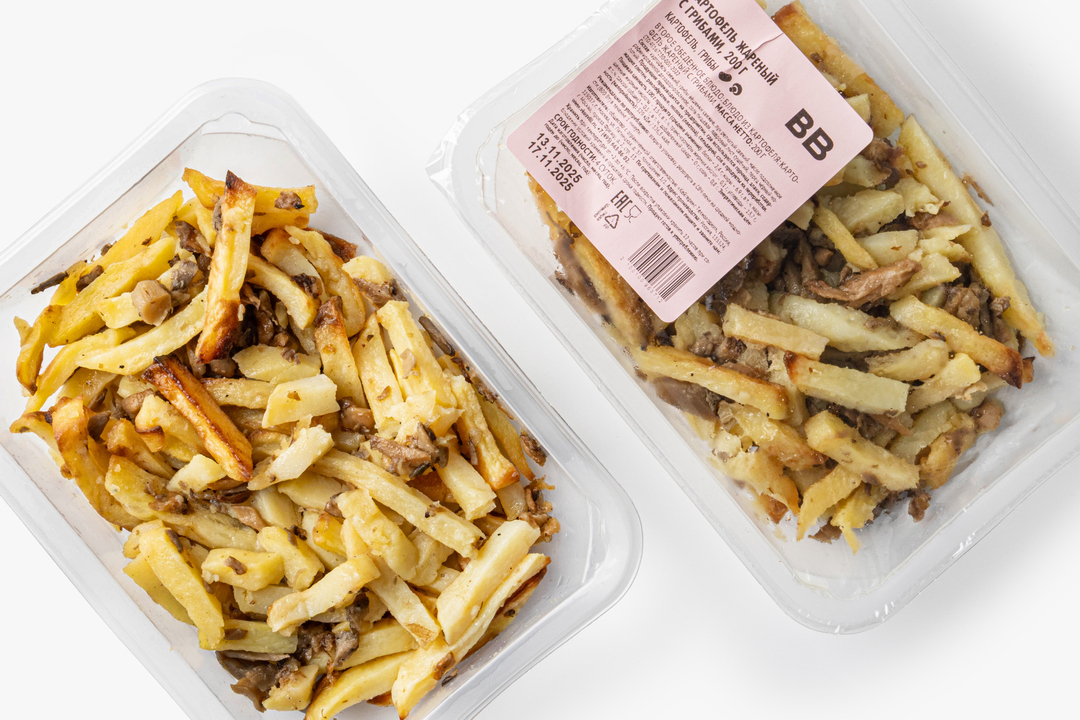 

Картофель ВкусВилл жареный с грибами 200 г