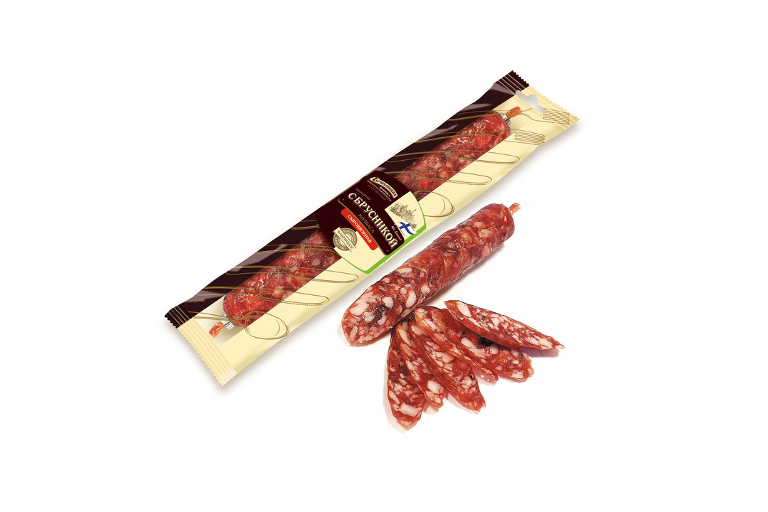 

Колбаса сыровяленая Егорьевская КГФ с брусникой 100 г