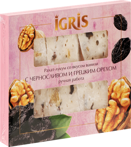 

Рахат-лукум Igris Ваниль с черносливом и грецким орехом 145 г