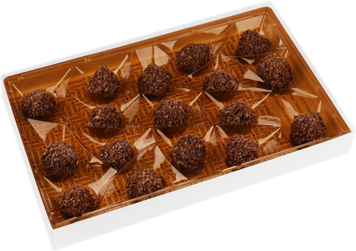 

Конфеты Россия - Щедрая душа! покрытые хрустящей обсыпкой Родные просторы с фундуком 180 г