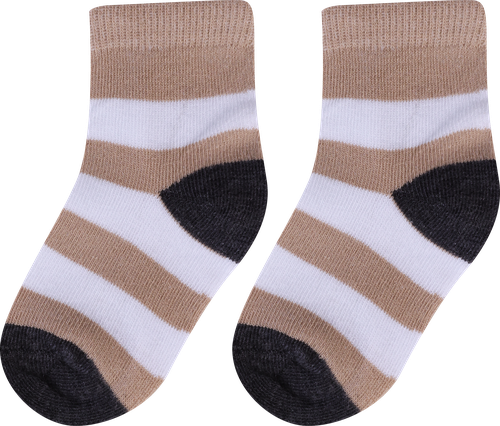 

Носки для девочки LITTLE TIMES р. 6–14, желтый/бежевый, серый меланж, Арт. LT-5-BE/LT-5-YE, 5пар