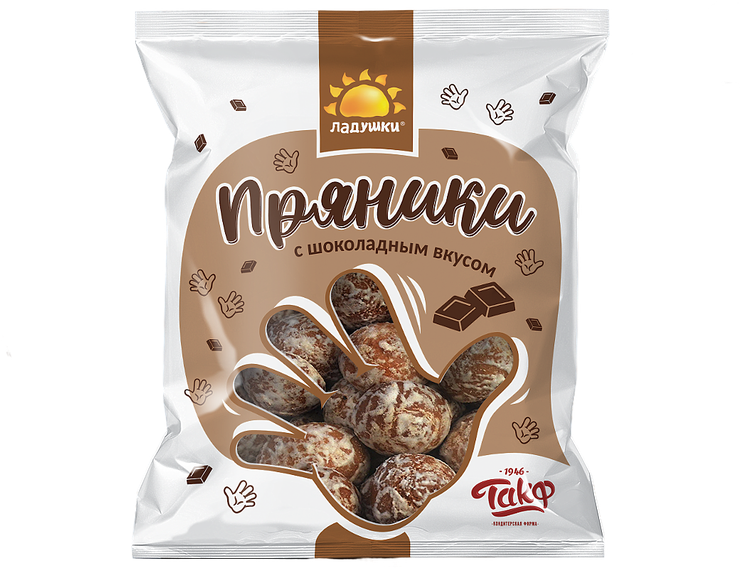 

Пряники Ладушки шоколадные 350 г