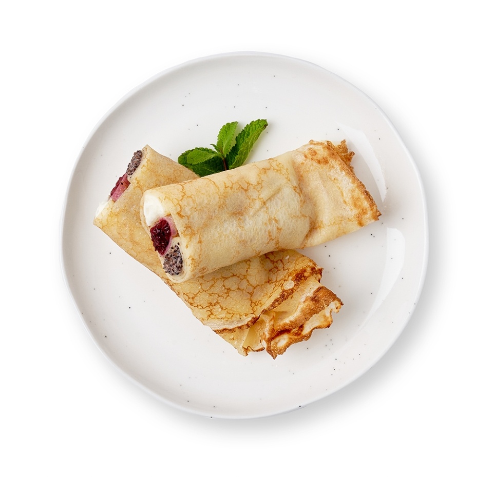 

Блинчики Азбука Вкуса Трио с вишней, маком и маскарпоне вес