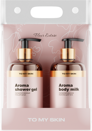 

Набор подарочный To My Skin Fleur extase: молочко для тела 250 мл, гель для душа 250 мл