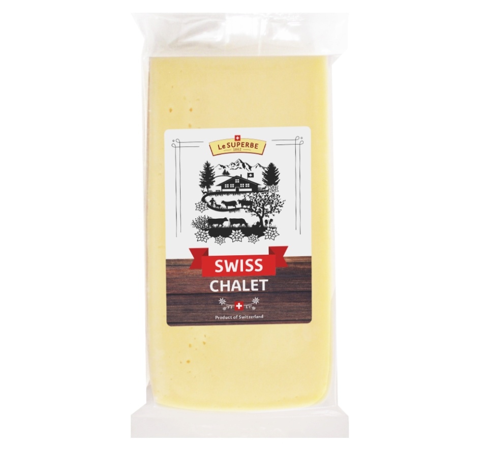 

Сыр Le Superbe Chalet швейцарский 47.6% 170 г