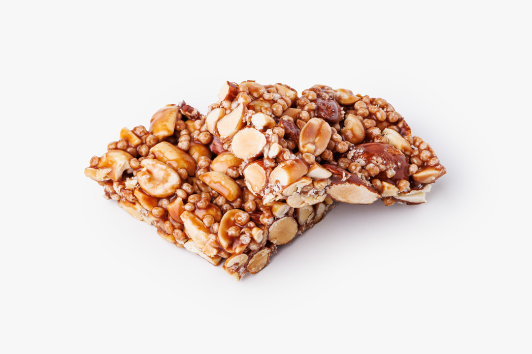 

Батончик орехово-арахисовый ВкусВилл с шоколадом и молочной карамелью 40 г