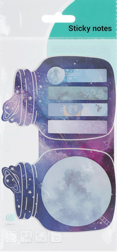 

Флажки-закладки Meshu Universe и самоклеящиеся блоки в наборе 20 л х 5 цветов