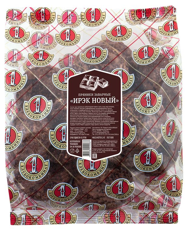 

Пряники Первый хлебокомбинат Ирэк новый заварные 300 г