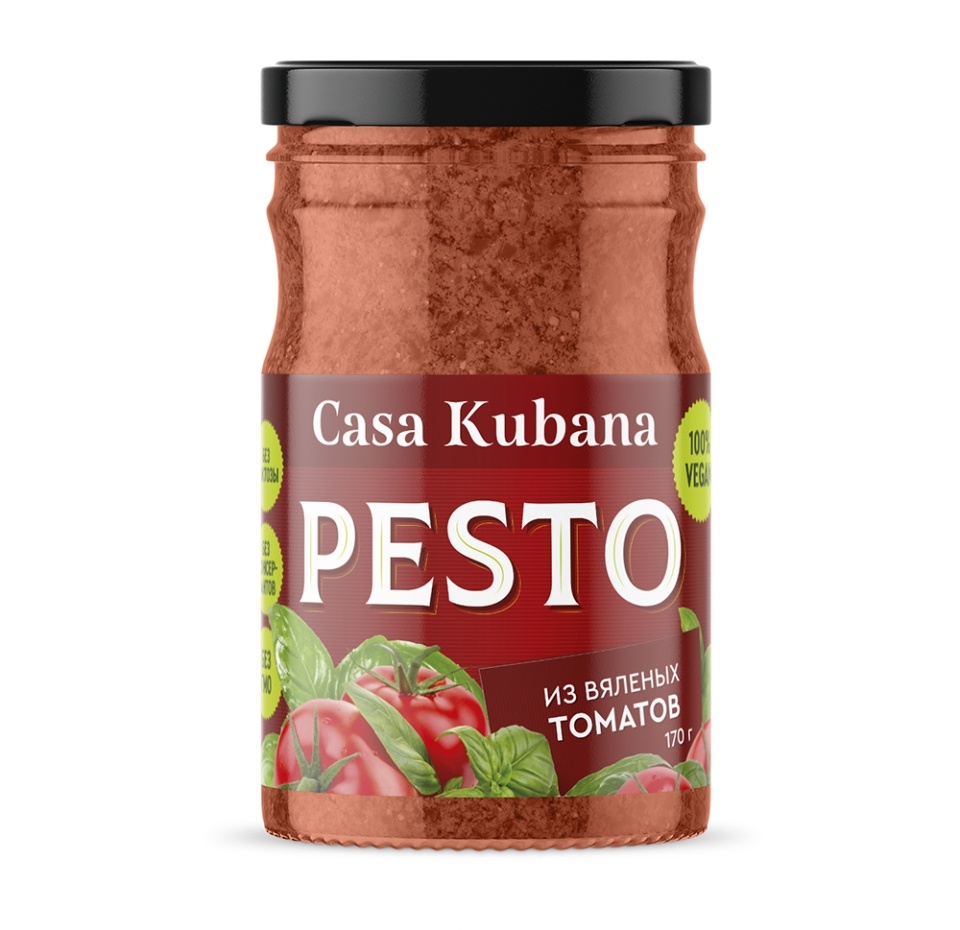 

Соуc Песто Casa Kubana с томатами 170 г