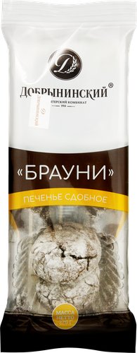 

Печенье сдобное ДОБРЫНИНСКИЙ Брауни, 220г