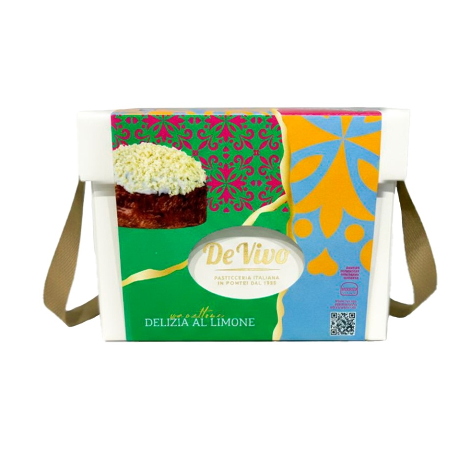 

Кулич De Vivo Лимонное наслаждение 1 кг Италия