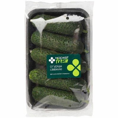 Огурцы фасованные Маркет Fresh 450 г