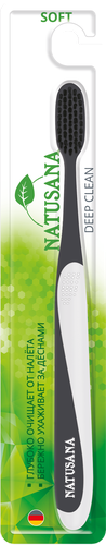 

Зубная щетка Natusana Deep clean soft 1 шт. цвет в ассортименте