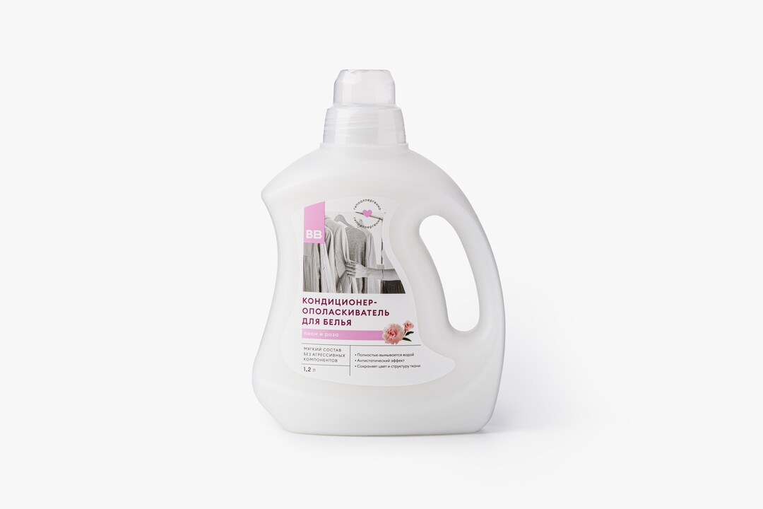 

Кондиционер-ополаскиватель для белья "Пион-роза", 1.2 л