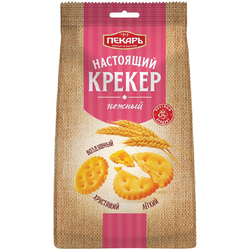 

Крекер Пекарь Нежный, 220 г