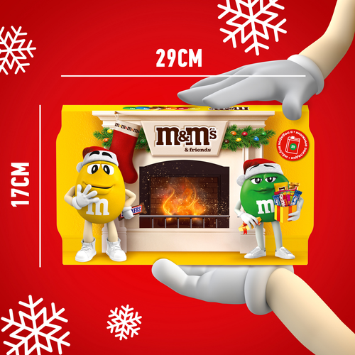 

Подарочный набор M&M's & Friends Камин 293 г