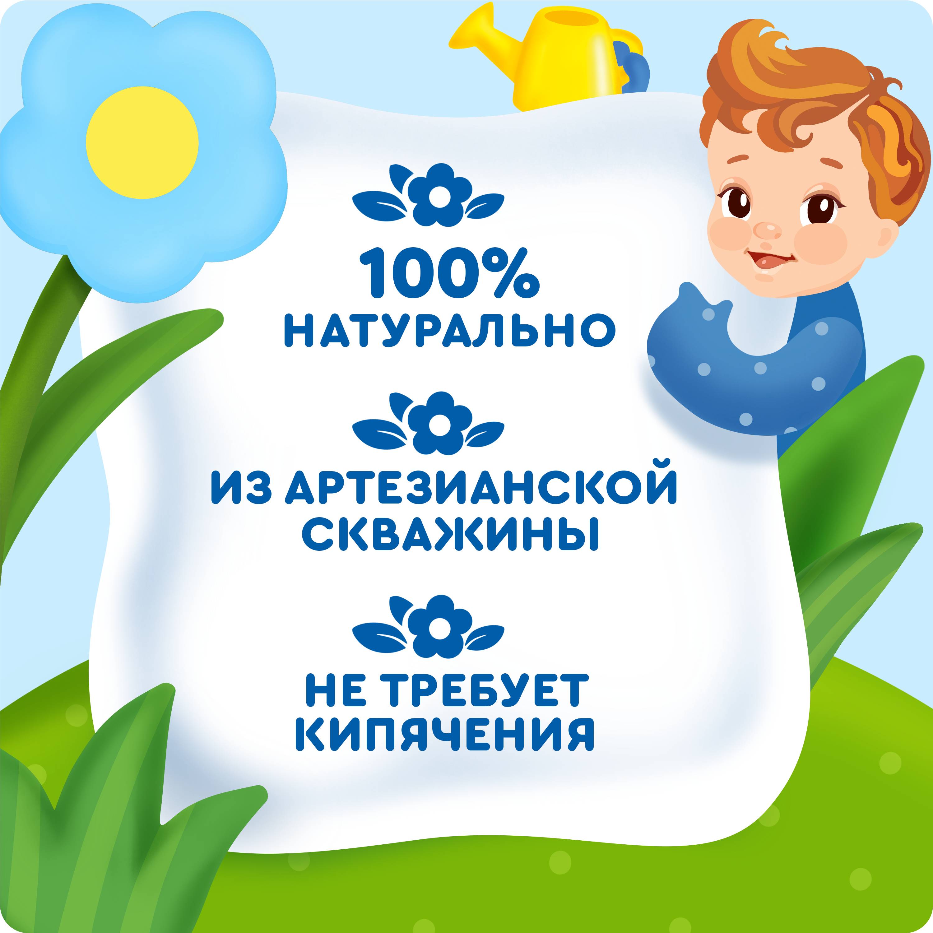 

Вода детская питьевая Агуша с 0 месяцев 5 л