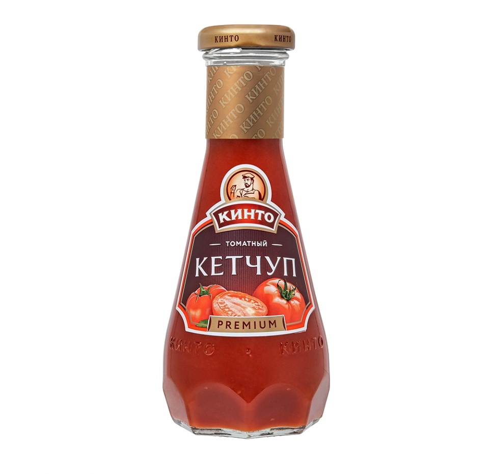 

Кетчуп Кинто томатный классический 320 г
