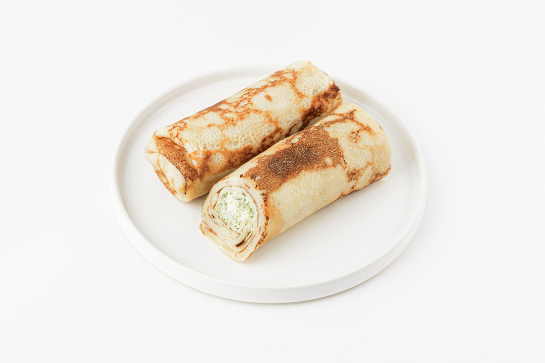 

Блины ВкусВилл со шпинатом и сырным кремом 200 г