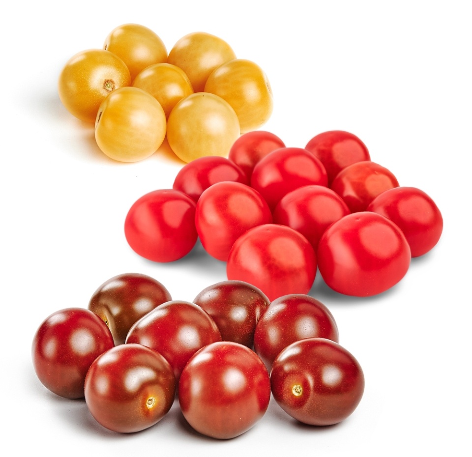 

Помидоры Черри Микс Трио Рио 250 г в шейкере