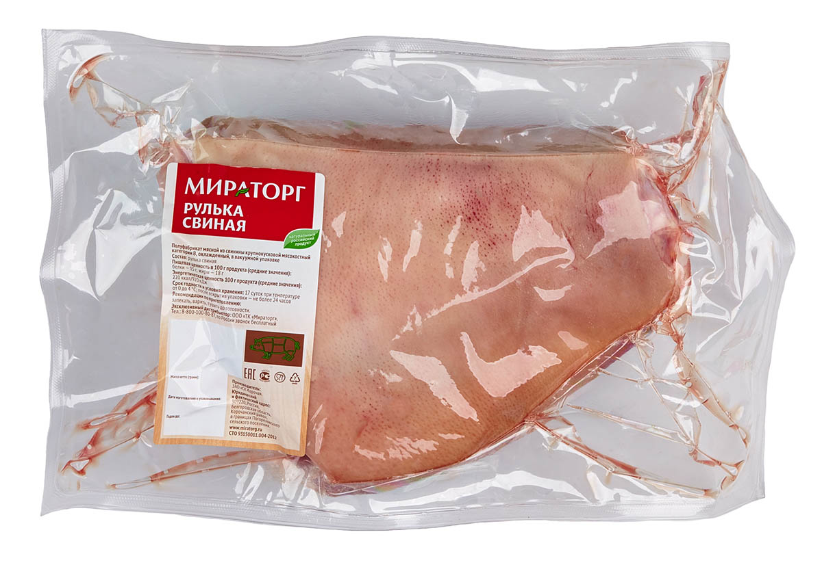 

Рулька свиная Мираторг охлажденная вес