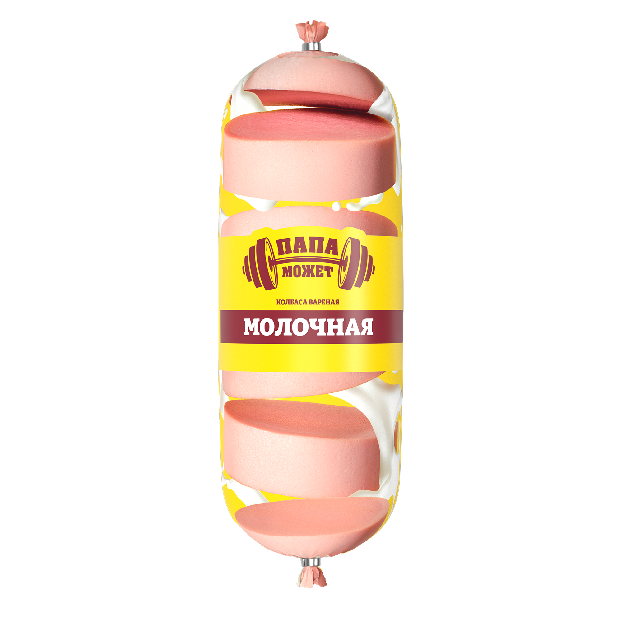 

Колбаса вареная Папа может Молочная вес