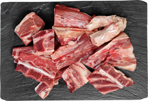 

Баранина суповой набор полуфабрикат, мелкокусковой мясокостный категории Д охлажденный вес