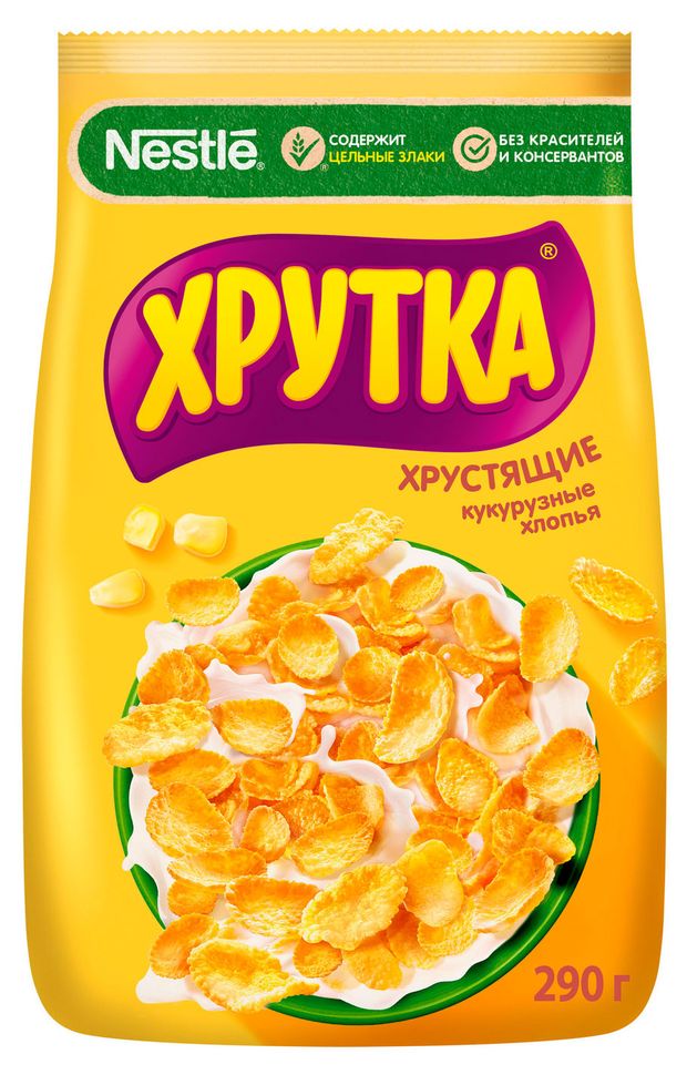 

Хлопья кукурузные Хрутка 290 г