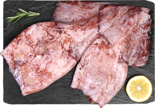 

Кальмар тушка Лента Fresh неочищенный вес