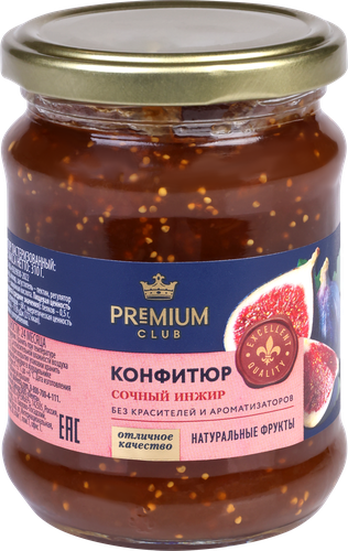 

Конфитюр Premium Club Инжир 310 г