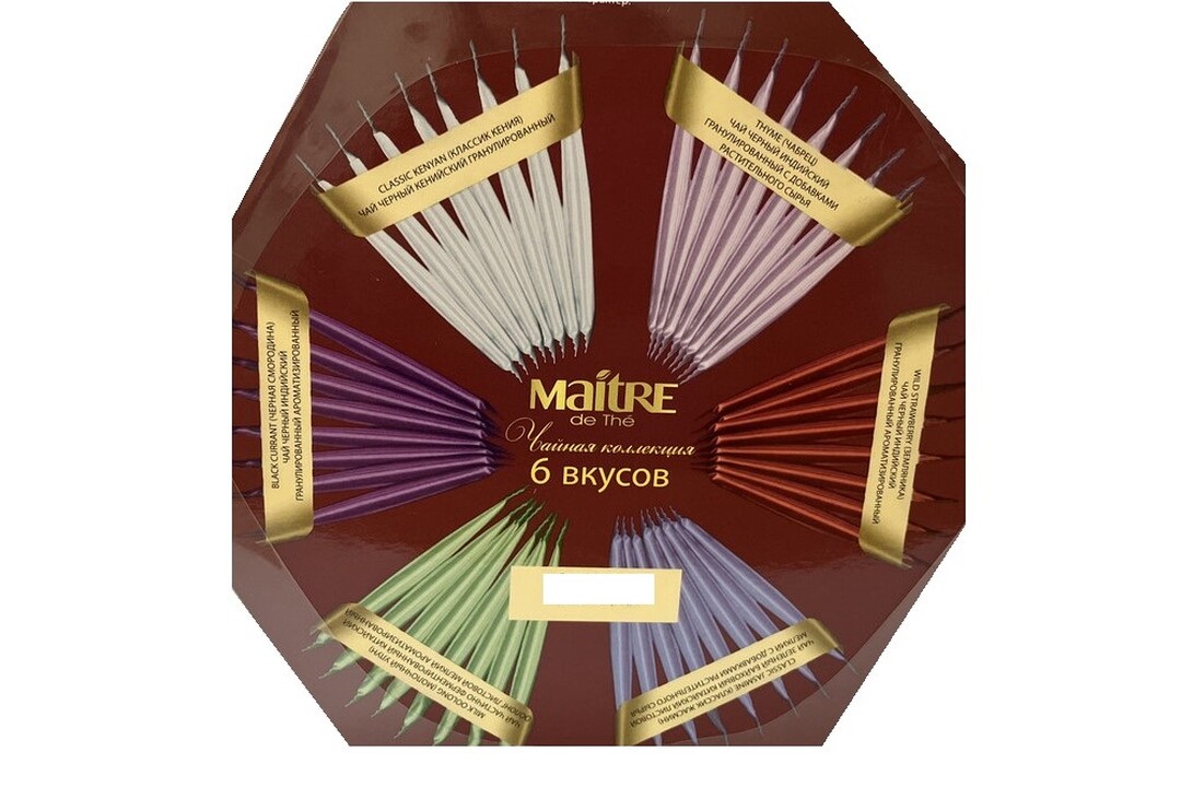 

Чай Maitre de The Чайная коллекция Пряничный домик 48 п x 1.8 г