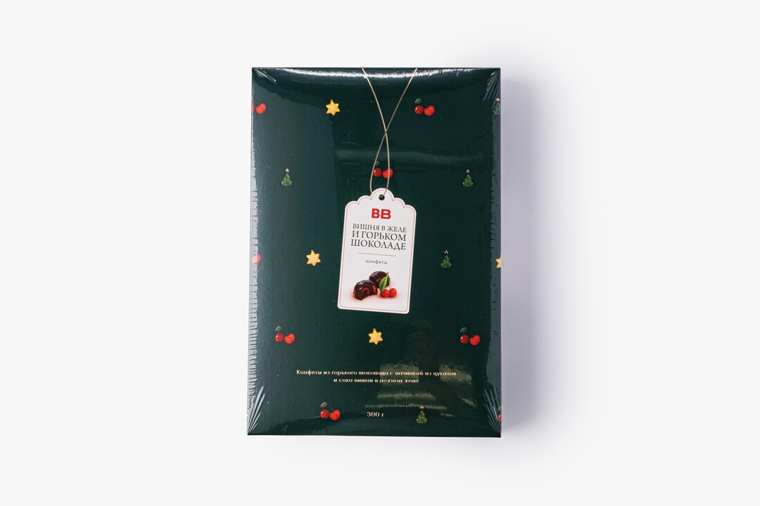 

Конфеты "Вишня в желе и горьком шоколаде" 300 г