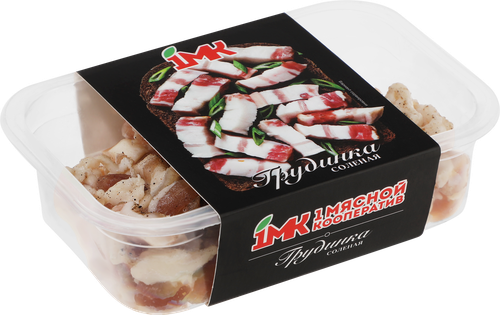 

Грудинка Первый мясной кооператив солёная нарезка 150 г